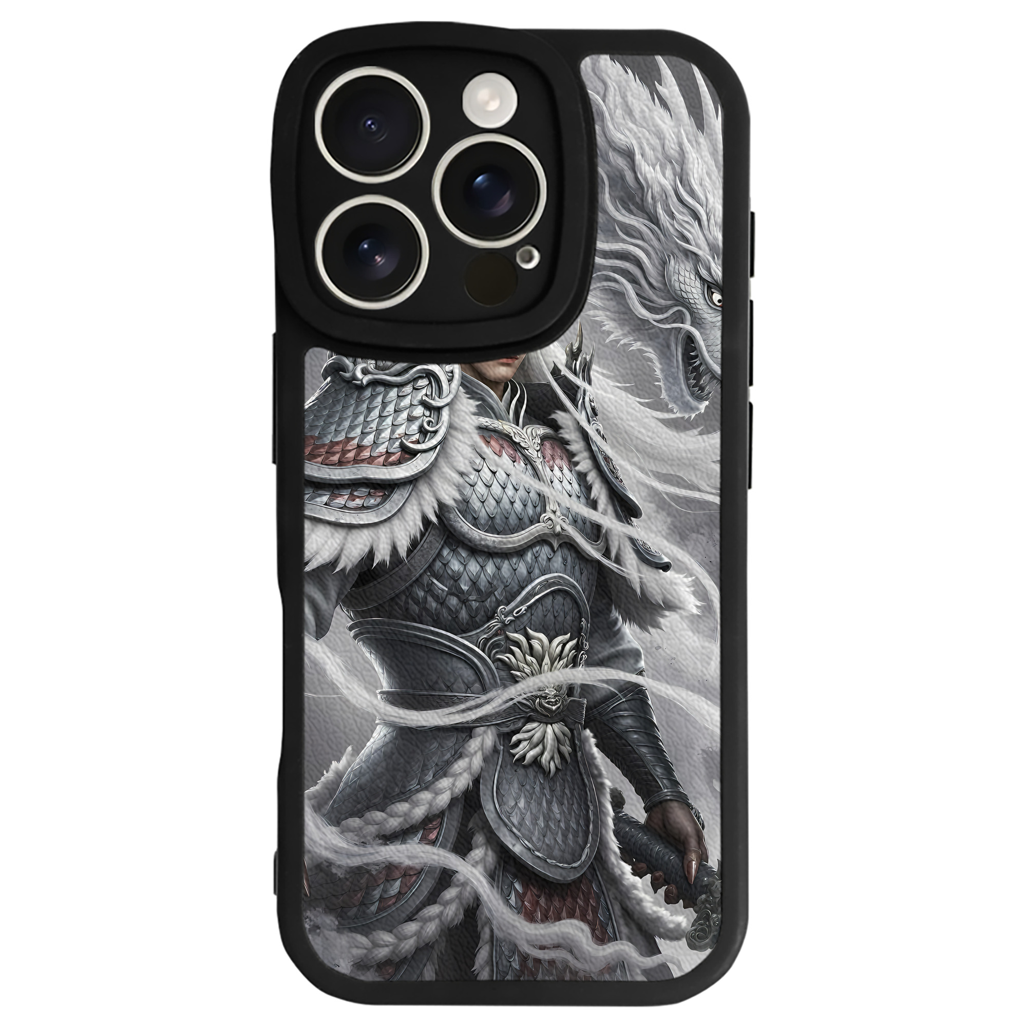 （画像用） Ne Zha 2 ナタ 魔童の大暴れ 【iPhone 16シリーズ対応】シリコンスマホケース（レザー調） 材質：シリコン